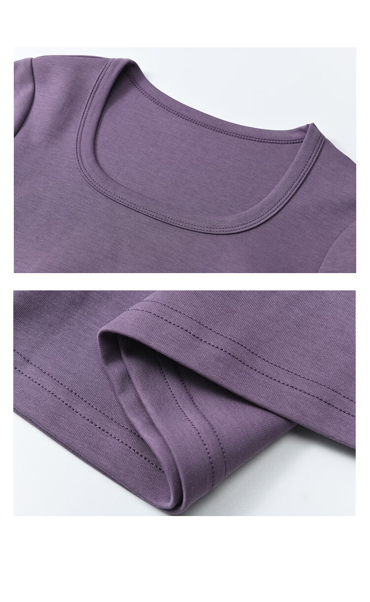 Mishow [] Women's Square Neck Short Sleeve T-Shirt 2026 Spring Summer New High-End Crop Top 12