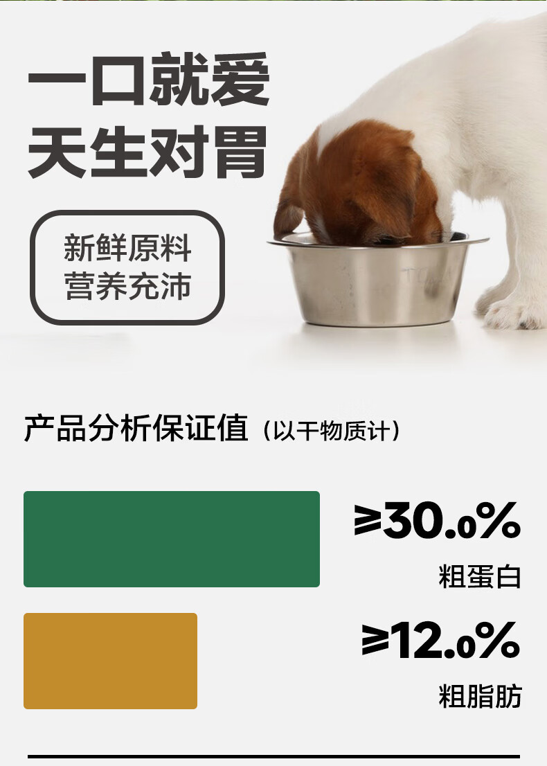 10，愛堡仕【甄選廠家】凍乾生骨肉狗糧全價犬糧2kg【嘗鮮裝300g】（60g*5包 【嘗鮮裝180g】（60g*3包）