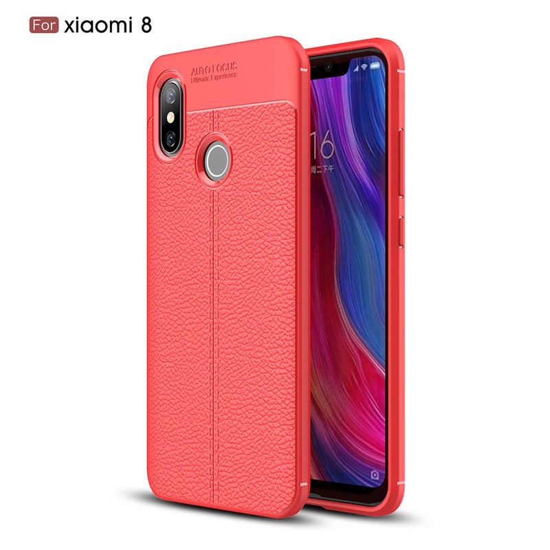 

Fecoprior красный, Задняя обложка для Xiaomi Mi 8 Mi8 Xiaomi8 Case