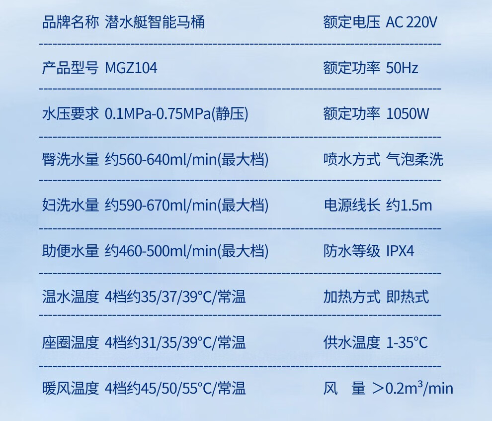 潜水艇智能恒温加热马桶盖家用即热座便加长调温三档静音MGC4盖座圈缓降静音三档调温加长款 【V型加长】三档可调温MGC4详情图片41