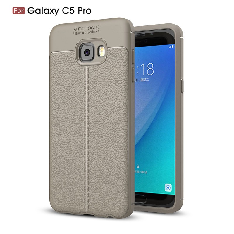 

Fecoprior Серый Samsung Galaxy C5 Pro, Задняя обложка для Samsung Galaxy C5 Pro C5Pro Чехол