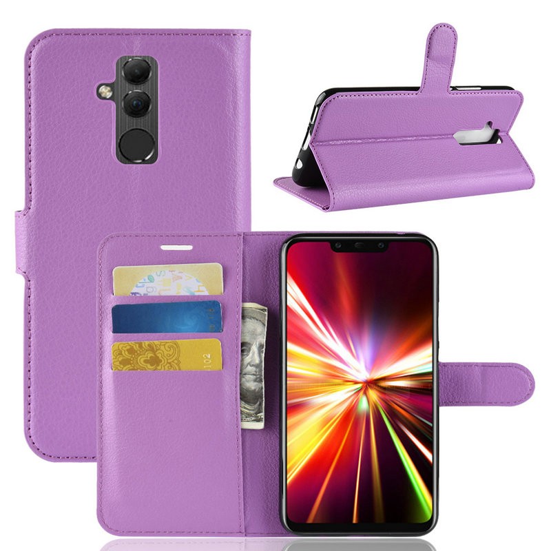 

WIERSS Пурпурный для Huawei Mate 20 Lite, WIERSS Кошелек для мобильного телефона для Huawei Mate 20 Lite SNE-LX1 SNE-LX2 SNE-LX3 SNE-AL0