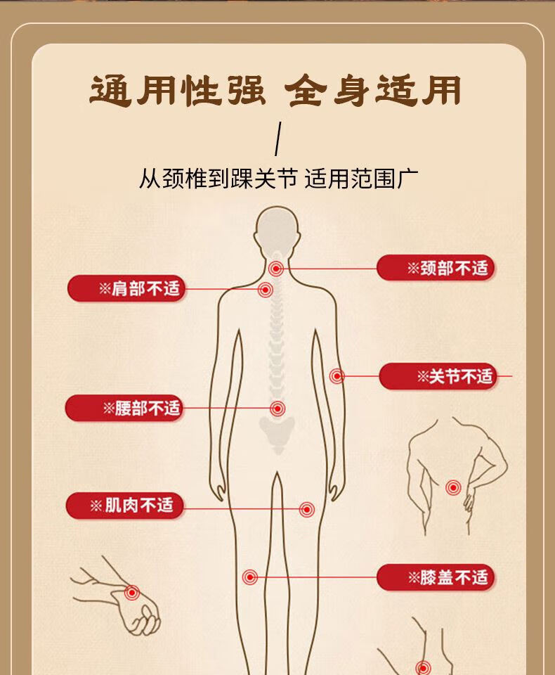 8，泰國虎王鎮痛貼頸椎緩解關節不適腰腿疼關節炎發熱正宗 泰國虎王鎮痛貼頸 【40貼】