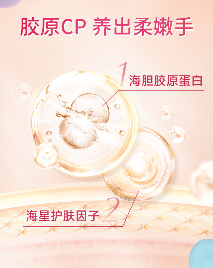 屈臣氏（Watsons）骨胶原护手霜80g 滋润保湿补水秋冬男女士缓解干燥 多包装随机发 弹润水感 80g 原弹润修护*4支