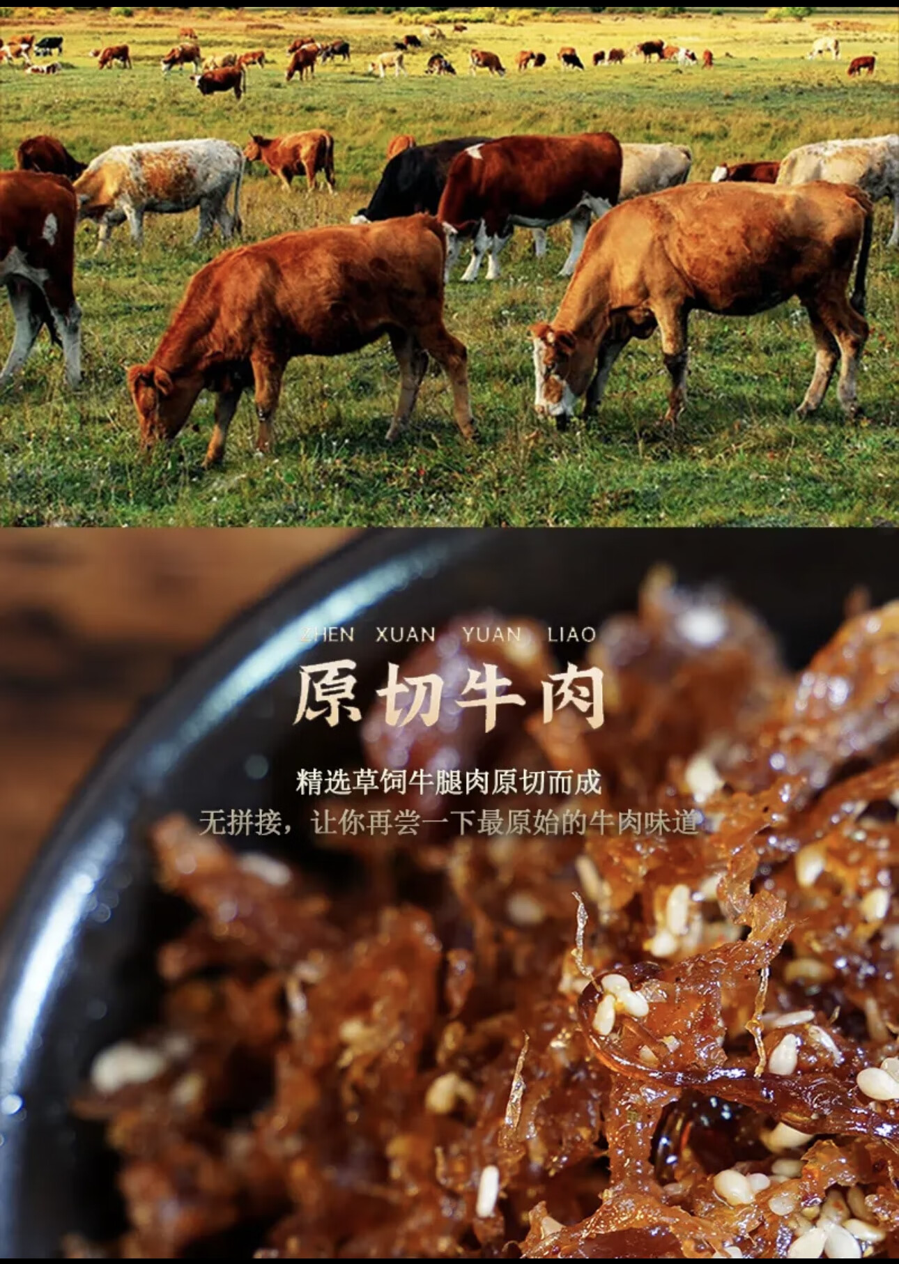 5，廚匠【甄選】燈影牛肉絲 香辣+燒烤 160g