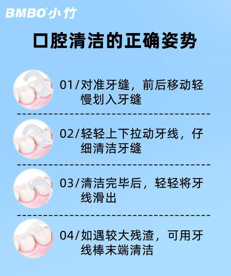 南暖美妆护肤其他美妆工具美1牙1牙1线1口1腔1清1洁1超细1牙1线1盒1装 盒装牙线 200支 【4盒】