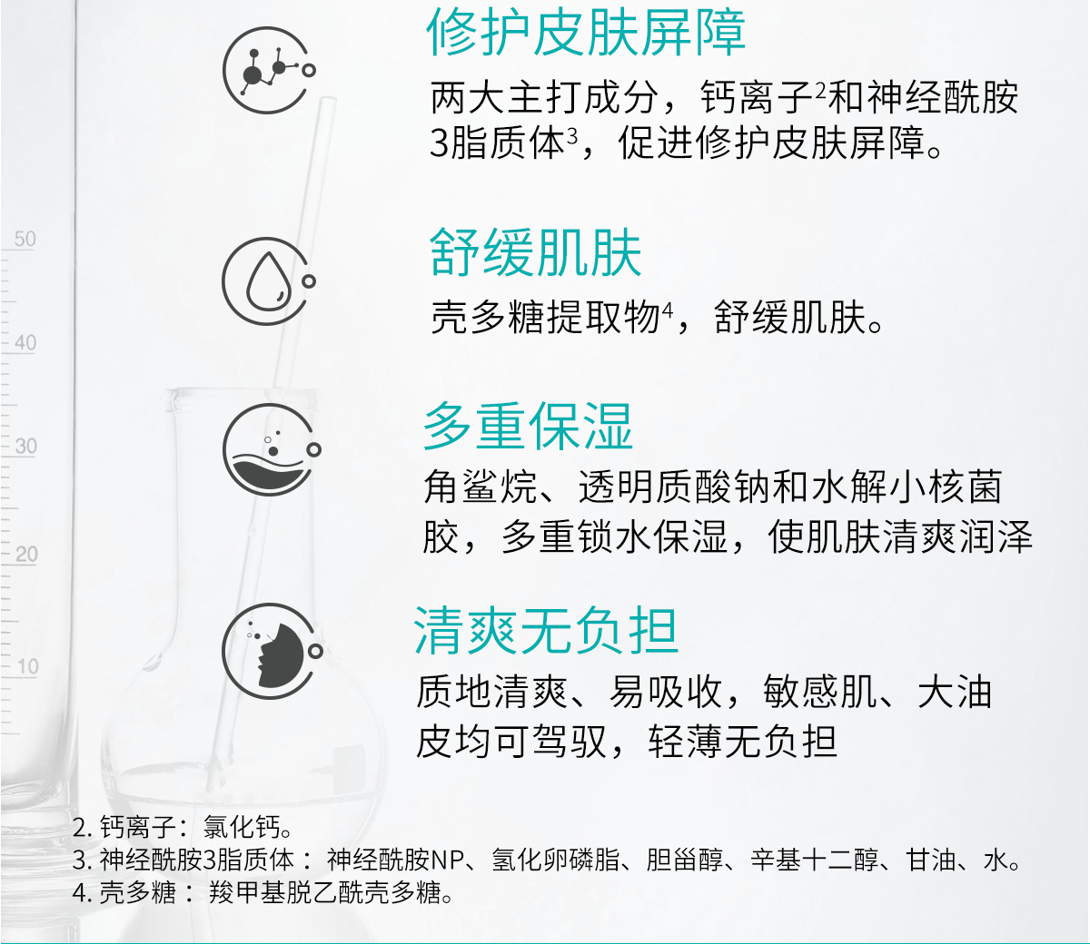 冰溪皮肤屏障修护乳 舒缓不刺激清爽修护敏感肌肤补水保湿乳液水润 50g