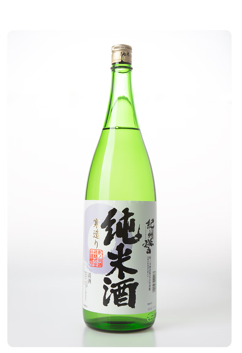 13，紀州譽紀州譽純米酒 日本進口清酒 微醺低度酒 清爽洋酒720ml  中鞦送禮 紀州譽純米酒720ml