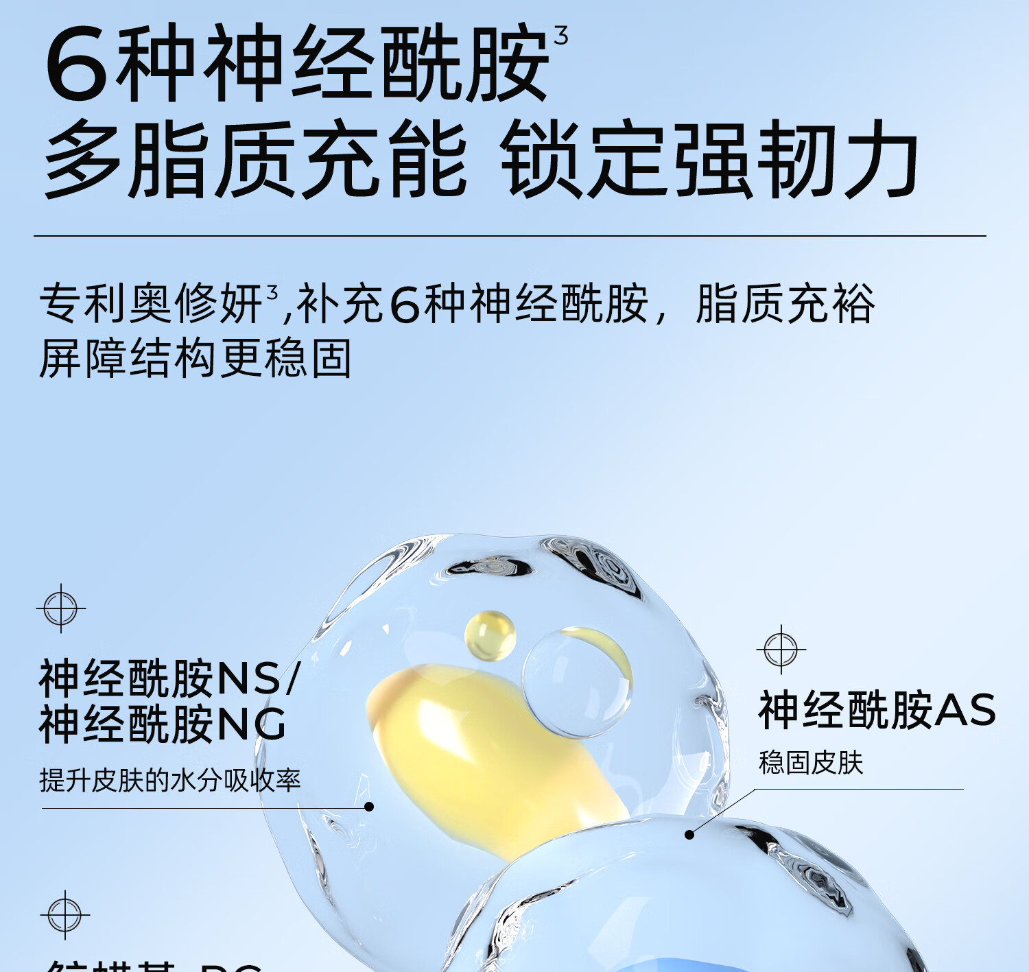 颐莲玻尿酸嘭润修护水乳 高保湿补水修护舒缓水乳组合