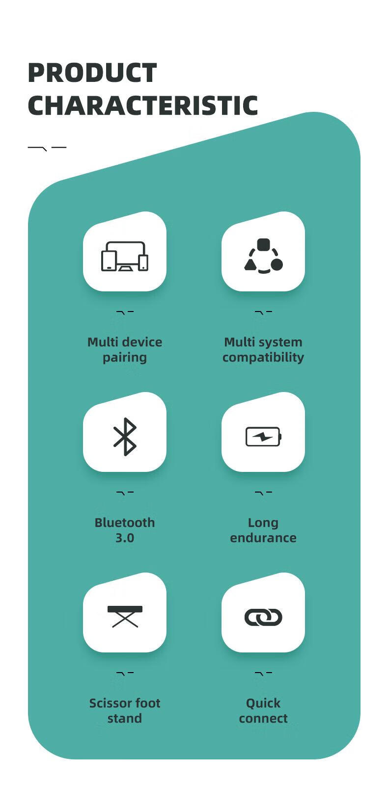 13，無線藍牙鍵磐適用華爲手機ipad平板妙控鍵磐靜音充電鍵磐 十寸藍牙鍵鼠青山黛套裝