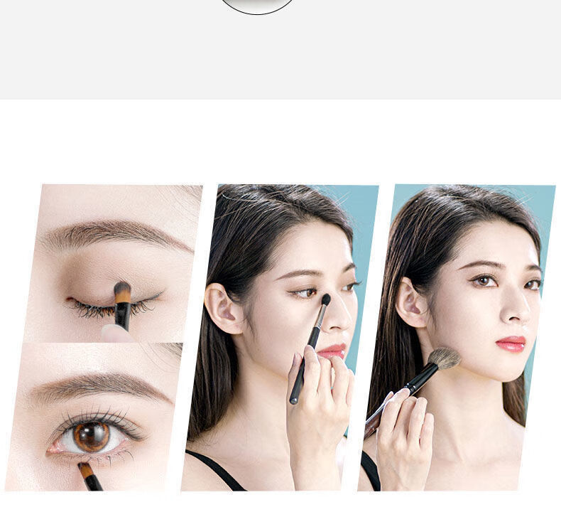 南暖美妆护肤其他美妆工具三色眉粉防水汗持久控油不脱妆修容一体盘棕 咖啡棕【三色盘+眉刷2件套】