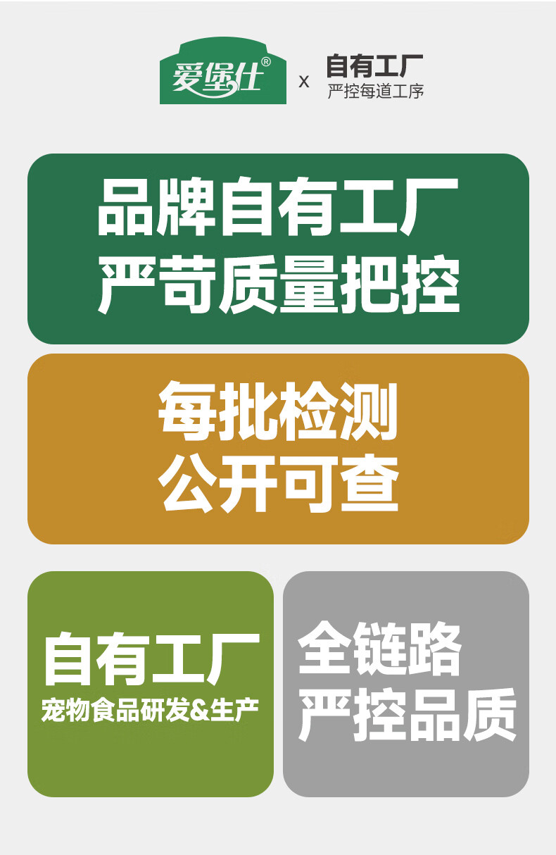 24，愛堡仕【甄選廠家】凍乾生骨肉主食級雞肉鴨肉三文魚味貓糧貓零食工廠直 三文魚配方 主食生骨肉140g淨重*2罐