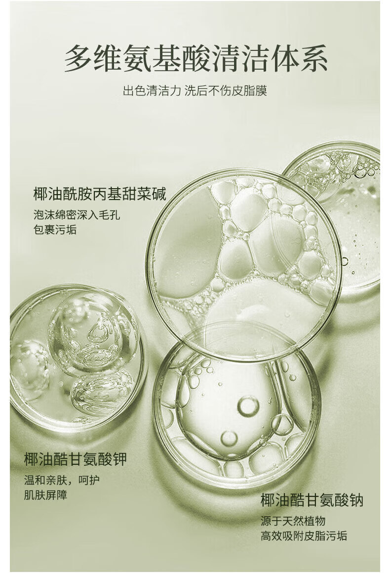 DRAR叶绿素洗面奶氨基酸洁面泥官方去清洁黑头毛孔祛旗舰油痘收缩男女 1瓶100g【下单即贈起泡网】