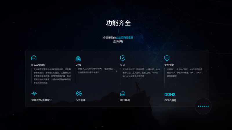 锐捷 RG-EG210G-P-H 8口千兆POE路由器一体机(图5)