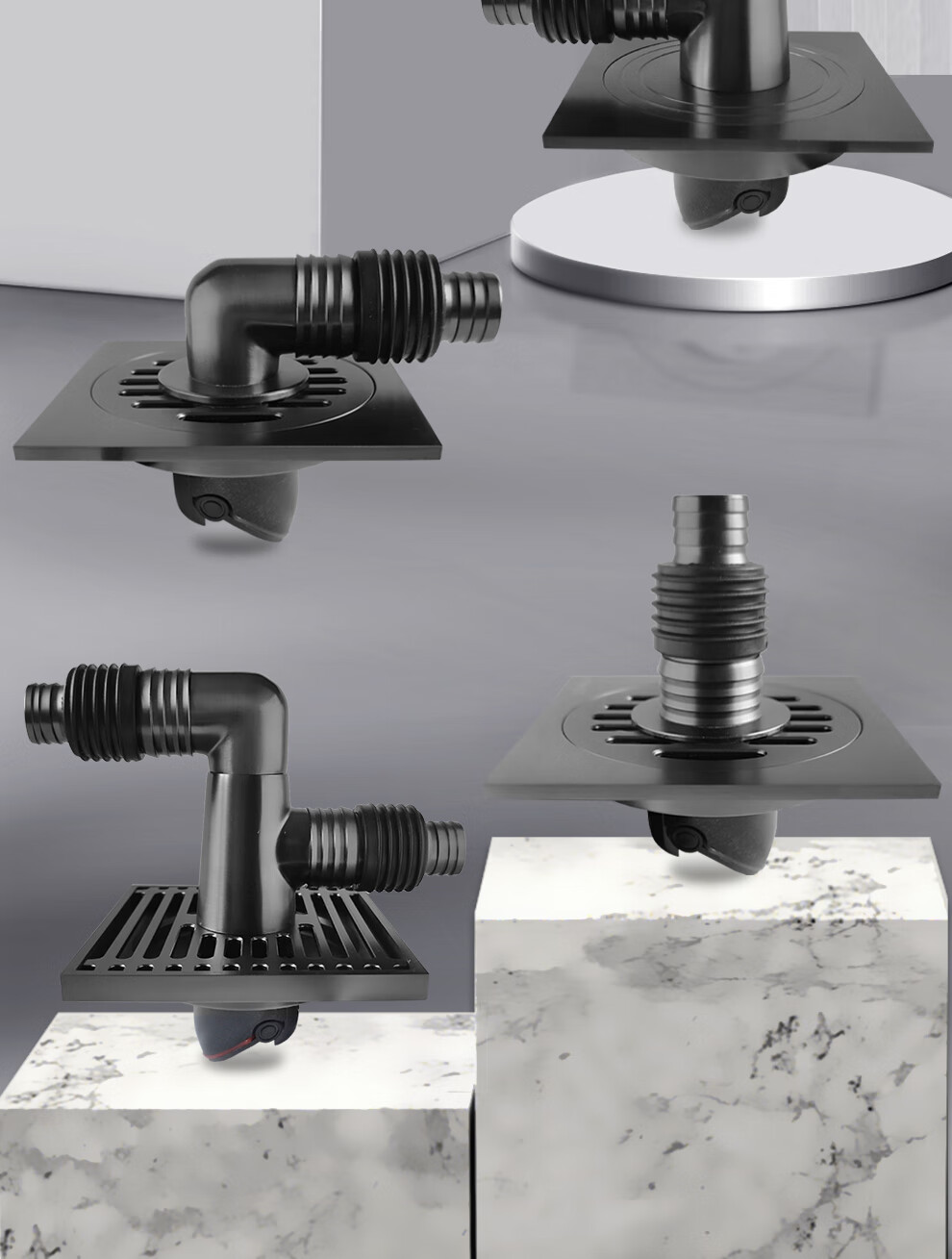 厨房卫浴>厨卫配件>地漏>洗衣机地漏>洗衣机地漏全铜接头下水管三通