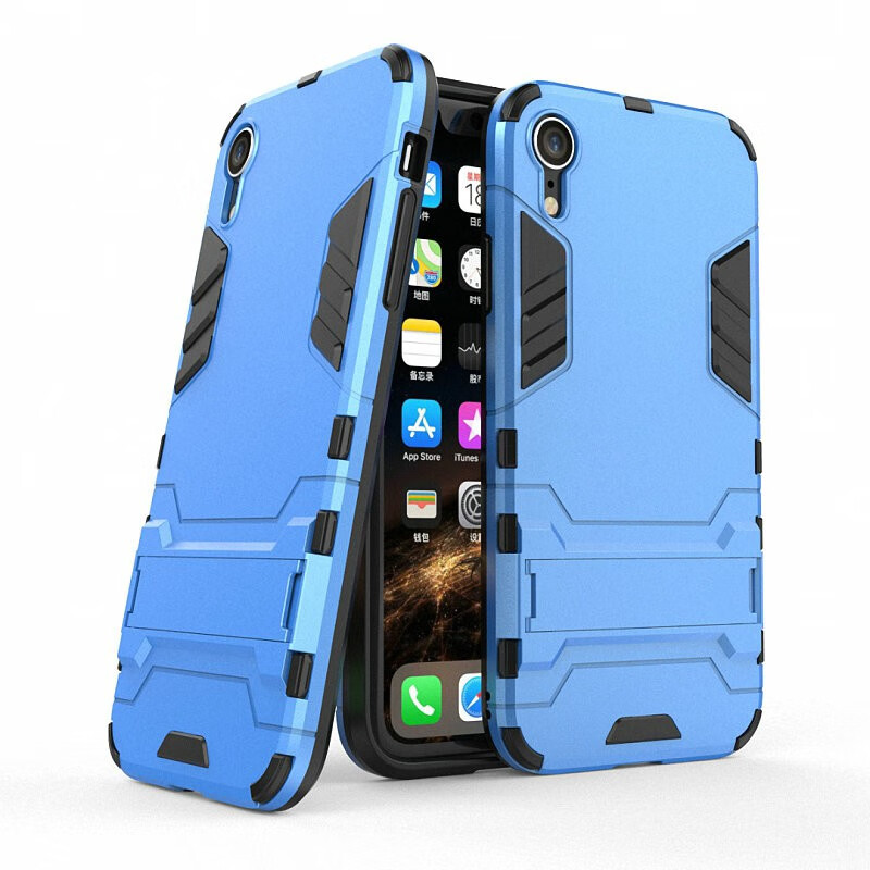 

WIERSS синий для iPhone, для Apple iPhone XR Shockproof Hard Phone Case