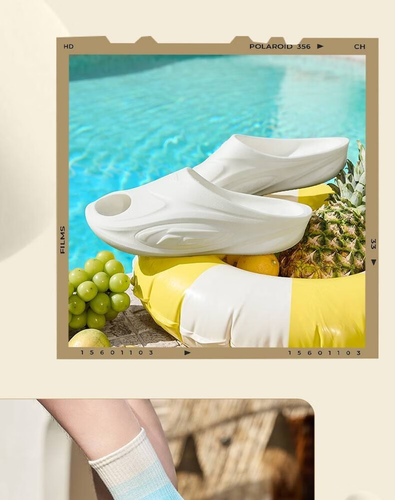 QIAODAN FE Slippers, Men's Shoes, Sports Sandals, Summer Outdoor Casual Slippers, Lightweight Soft-Soled Beach Slippers 16
