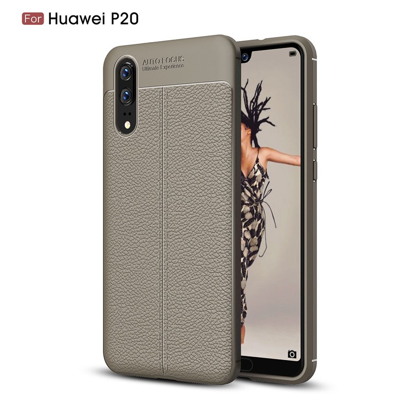 

Fecoprior Серый, Задняя крышка для Huawei P20 P 20 Корпус