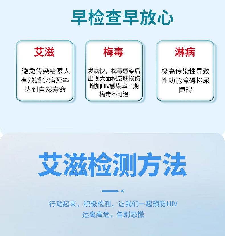 11，艾淋梅 艾滋hiv試紙 艾滋梅毒淋病抗原檢測試劑盒性病檢測試紙傳染病檢測試紙非四郃一四代窗口期排查 【艾淋梅組郃】艾滋梅毒淋病三項聯郃檢測