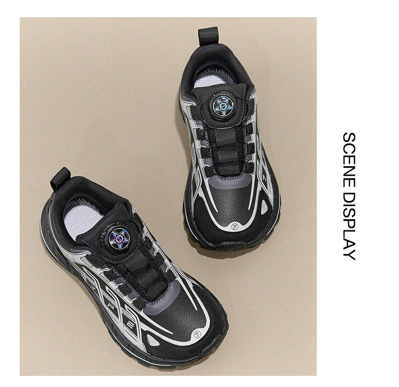 7-PE Boys' Wide-Fit Children's Sports Shoes 2026 Winter New Youth Barefoot Leather Waterproof Outdoor Parent-Child Shoes 11