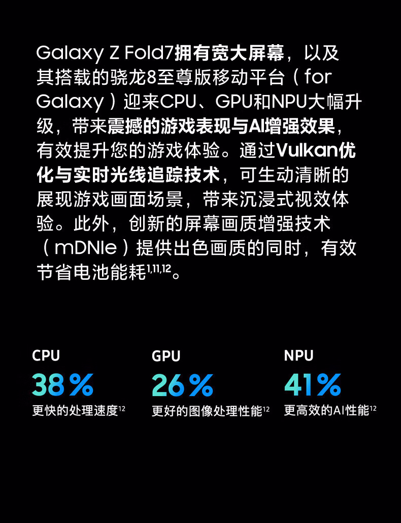 三星（SAMSUNG）Galaxy Z Fold7 超轻薄 8英寸大屏 2亿像素主摄 5G AI折叠屏手机插图23