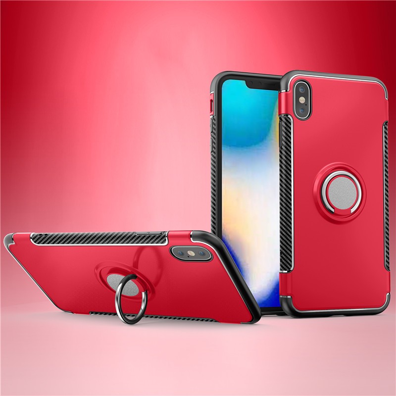 

Fecoprior красный, Задняя обложка для iPhone XS Max Case Держатель для держателя жесткого ПК Силикон