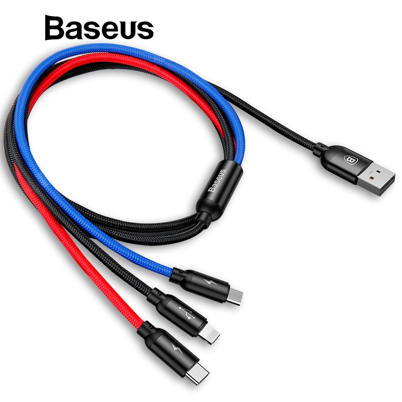 

Baseus многоцветный 0,3 м, USB-кабель