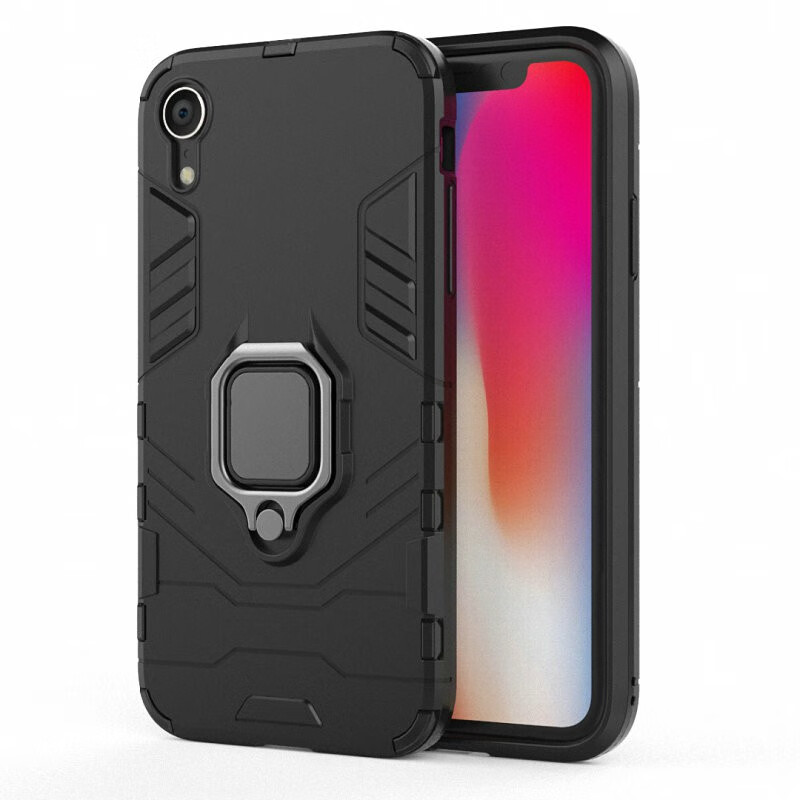 

WIERSS черный для iPhone  Max, для Apple iPhone XR Ring Case Car Holder Phone Case