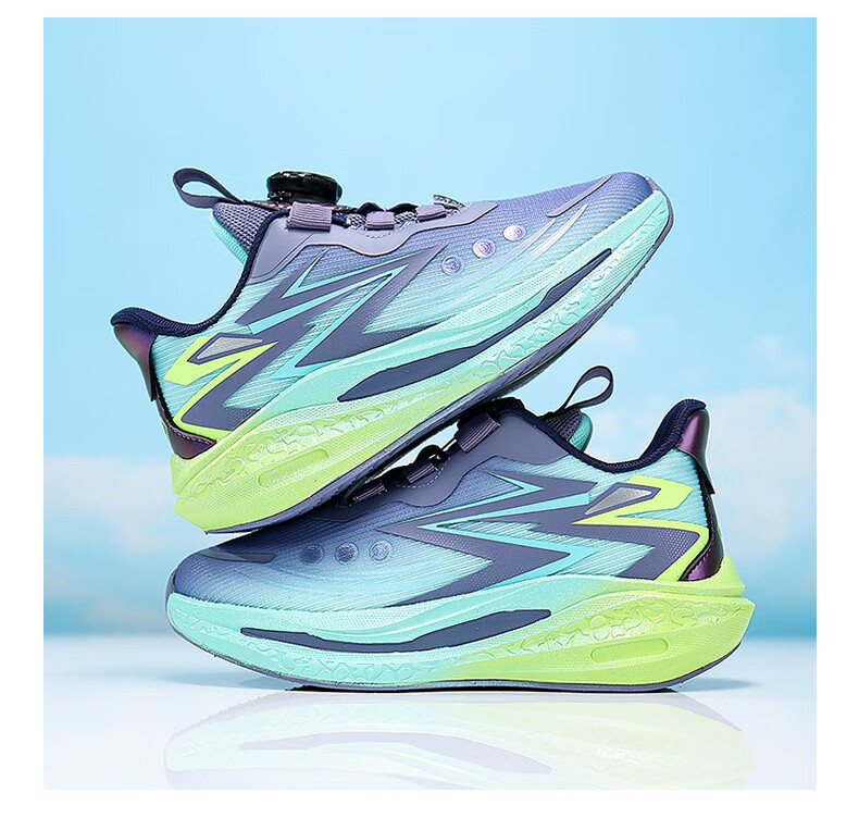 7-PE Boys' Shoes 2026 Spring New Breathable Mesh Lightweight Running Shoes Soft Sole Double Mesh Kids Sports Shoes 7