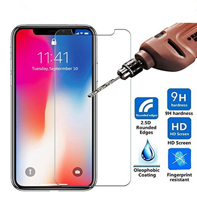 

Mzxtby прозрачный iPhone X, Закаленное стекло для iPhone 5 5S 6 6s плюс 4 4S 7 7plus Screen Protector Film Glas