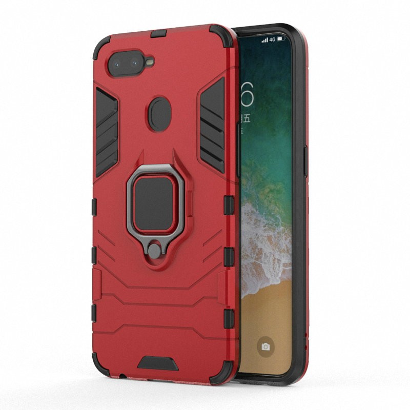 

WIERSS красный, для Oppo F9 для Oppo F9 Pro Кольцо для случая с автомобильным держателем для телефона