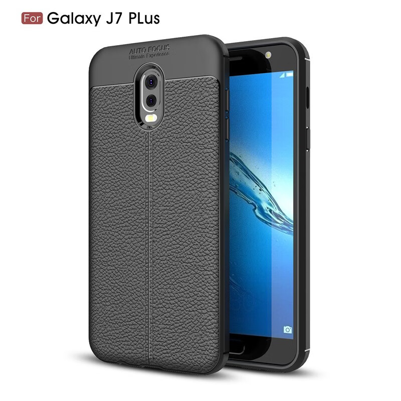

Fecoprior черный, Задняя обложка для Samsung Galaxy J7 Plus J7310 Case J7Plus