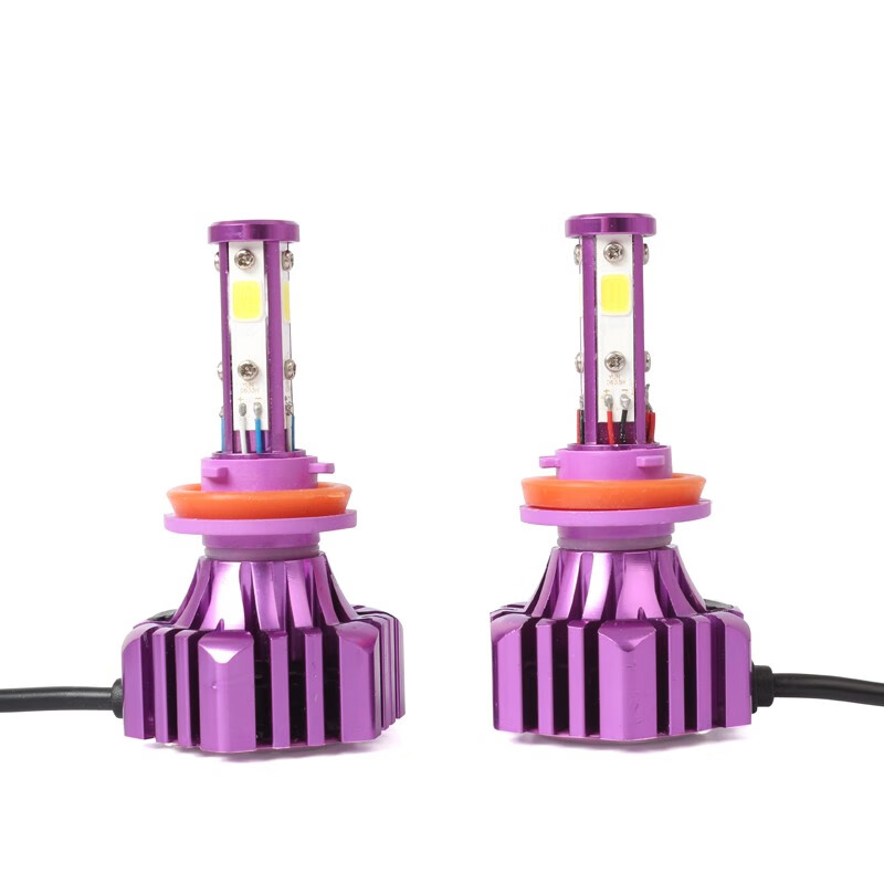 

LUTU Фиолетовый цвет H9, H9 B3 2Pcs Автомобильная светодиодная лампа 6500K 36W