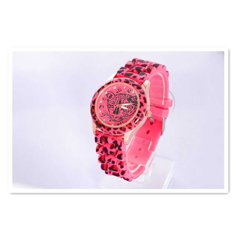 

ZUOMS Magenta Rose Red, Мода силиконовые ремешок смотреть