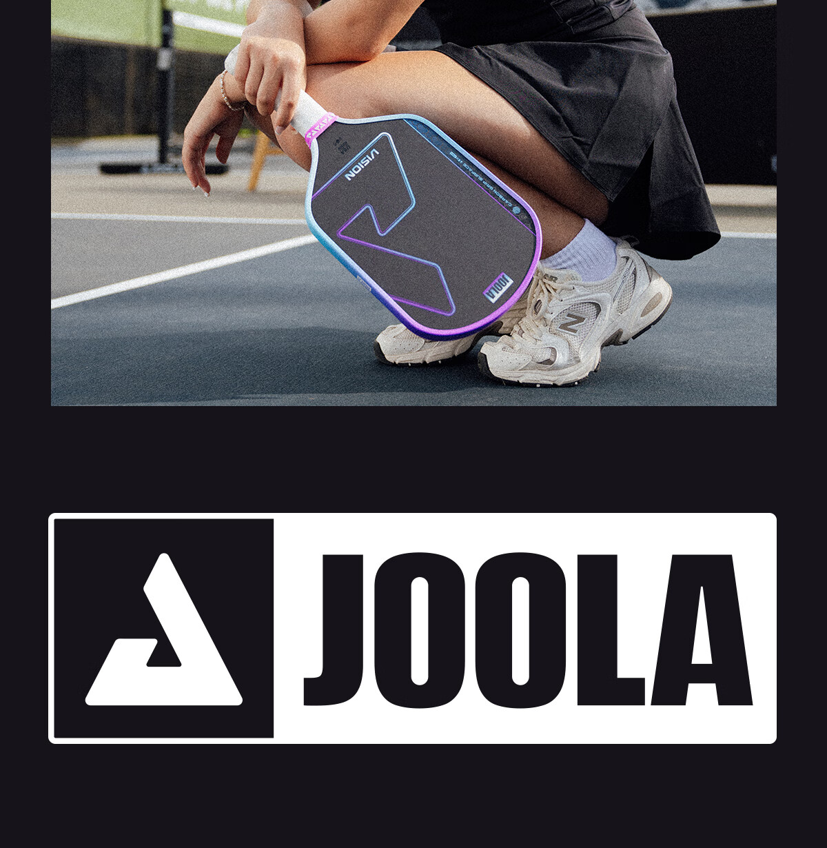 JOOLA Hyperion Vision 16mm Balanced Table Tennis Racket - Storm Blue 15