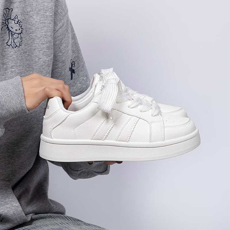 HUANQIU Classic All-match Platform Student Women's Shoes 2025 New Autumn Winter Women's Shoes Retro Casual Sports Shoes Women 5