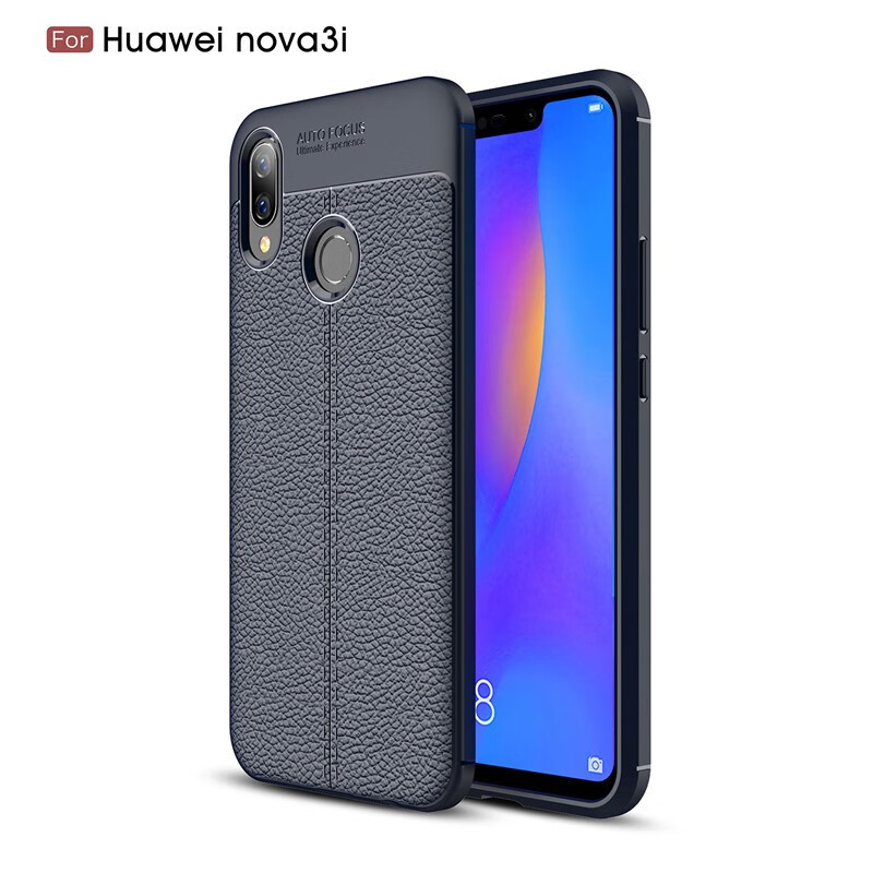 фото Задняя обложка для huawei nova 3i p smart plus case fecoprior темно-синий