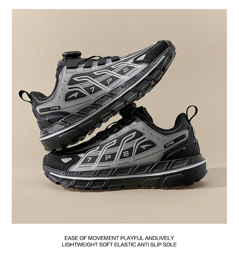 7-PE Boys' Wide-Fit Children's Sports Shoes 2026 Winter New Youth Barefoot Leather Waterproof Outdoor Parent-Child Shoes 12