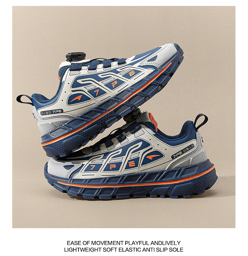 7-PE Boys' Wide-Fit Children's Sports Shoes 2026 Winter New Youth Barefoot Leather Waterproof Outdoor Parent-Child Shoes 15