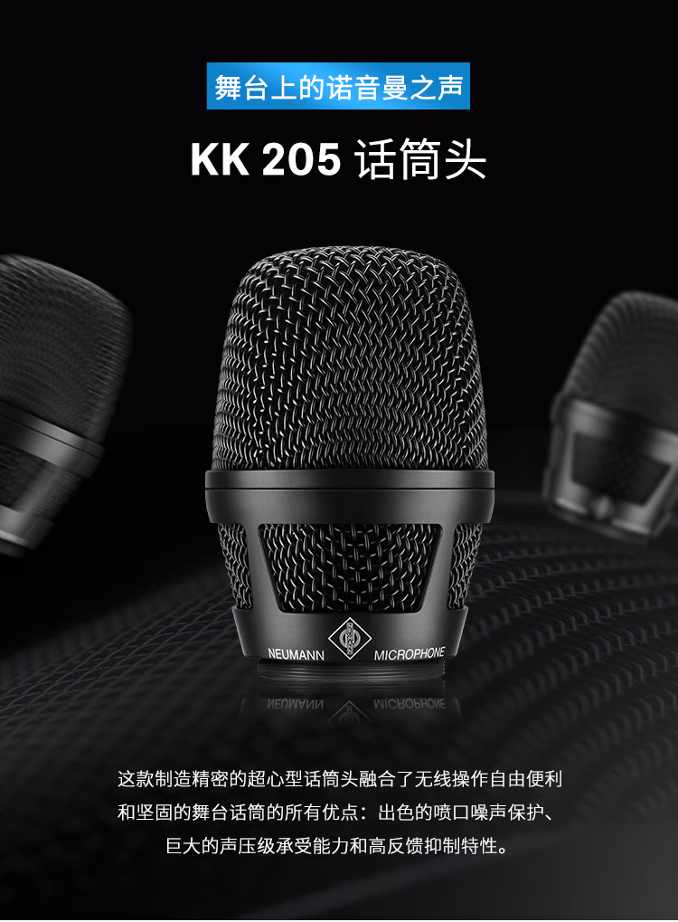 EWDP KK205 专业手持无线麦克风会议舞台演出直播K歌无线话筒套装