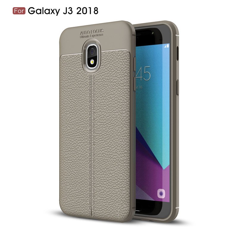 

Fecoprior Серый, Задняя обложка для Samsung Galaxy J3 2018 Корпус