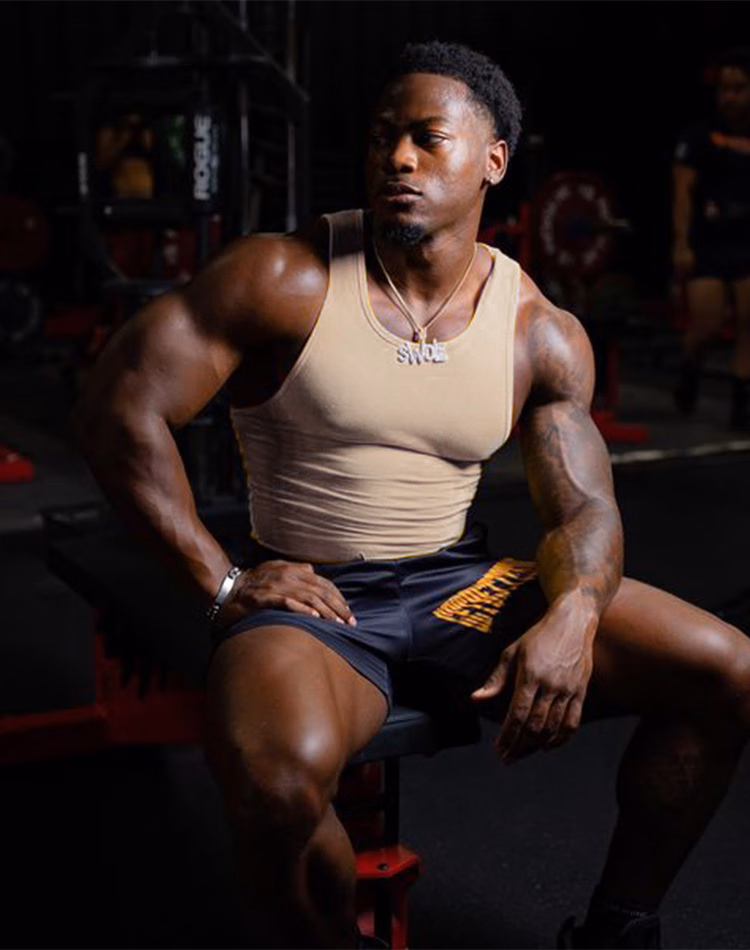 Men's Vest 2026 New Spring And Summer Fitness High Elastic Thread I-shaped Vest Men's Slim-fitting Quick-drying Breathable Sleeveless, Pink 3XL_viptrois.com
