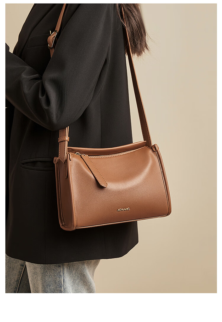 Aokang Women's Trendy Tote Bag Lightweight Luxury Versatile Large Capacity Crossbody Shoulder Bag Birthday Gift for Girlfriend on Women's Day 2