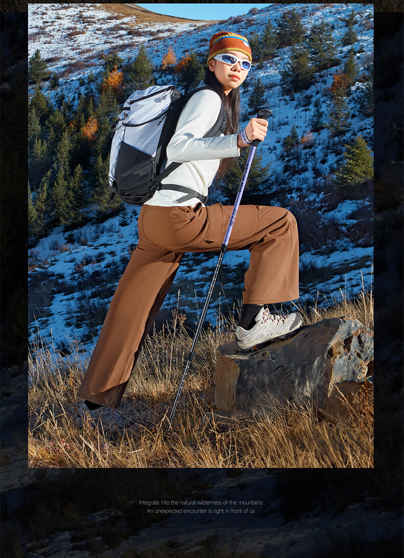 Tuteng Outdoor Hiking Pole Multifunctional Telescopic Walking Stick Ultra-Light Self-Defense Cane Mountain Climbing Staff Professional Trekking Gear 28