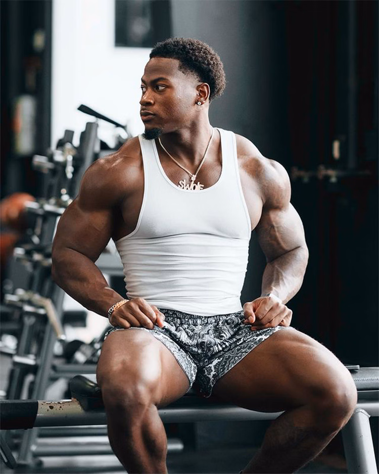 Men's Vest 2026 New Spring And Summer Fitness High Elastic Thread I-shaped Vest Men's Slim-fitting Quick-drying Breathable Sleeveless, Pink 3XL_viptrois.com