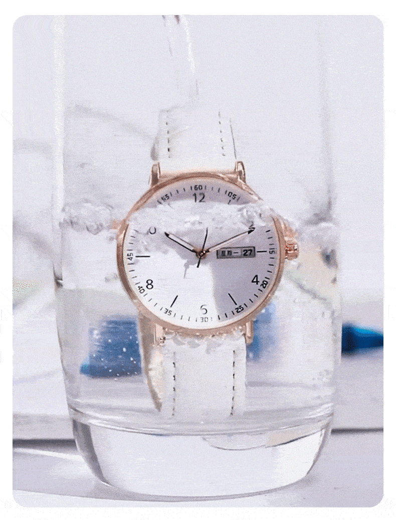 Bausch & Lomb Silent Quartz Exam Watch for Girls High School Students Fashionable Gift 15