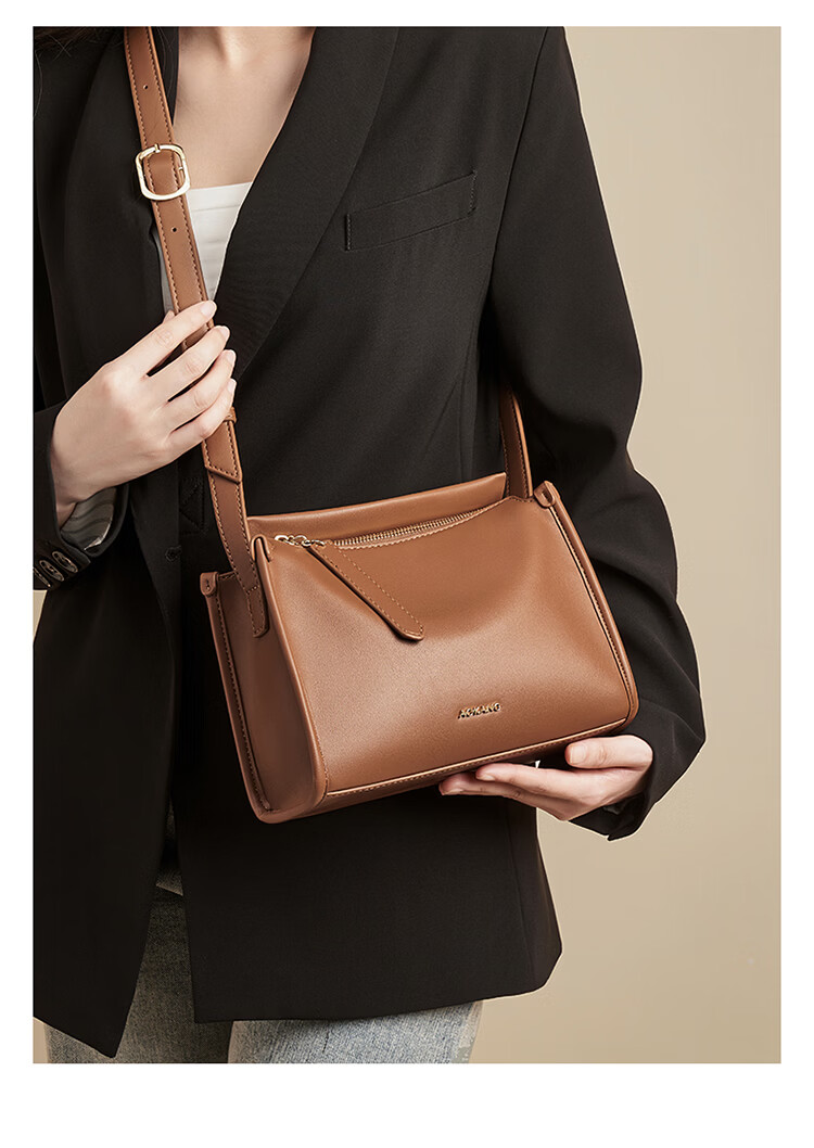 Aokang Women's Trendy Tote Bag Lightweight Luxury Versatile Large Capacity Crossbody Shoulder Bag Birthday Gift for Girlfriend on Women's Day 4