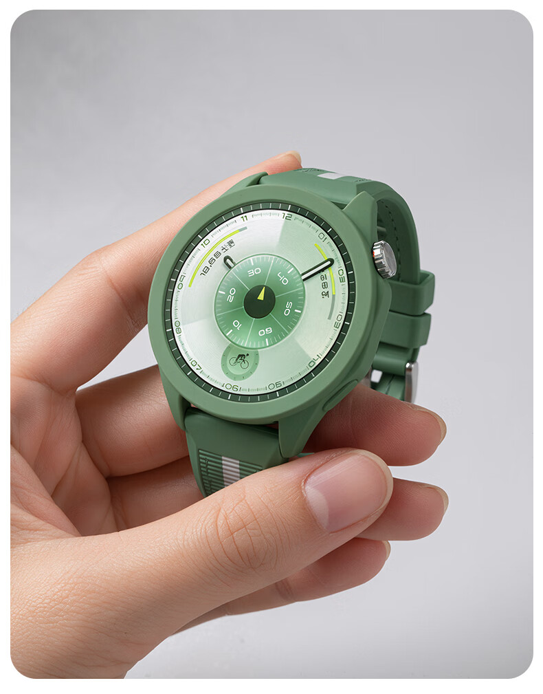 CHENSONG New Release GT7 Liquid Silicone Protective Case for Huawei Watch GT6/GT7 46mm Black Shockproof Anti-Collision 15
