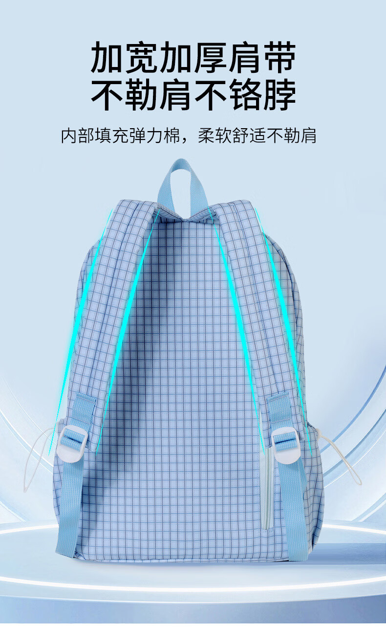 VICTORIATOURIST High School and College Student Backpack Large Capacity Lightweight Laptop Shoulder Bag 5