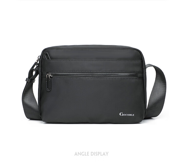 CROCODILE Casual Men's Lightweight Fabric Shoulder Crossbody Bag Commuter Men's Bag Birthday Gift B3071 12